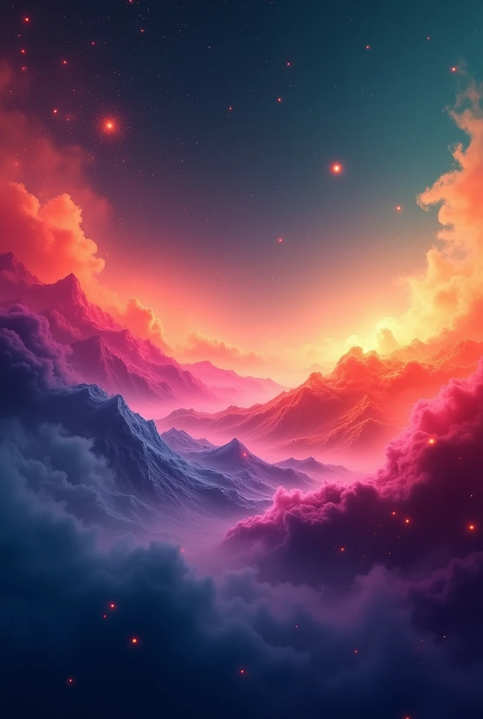 Create some colour cinematic text background but without any text 