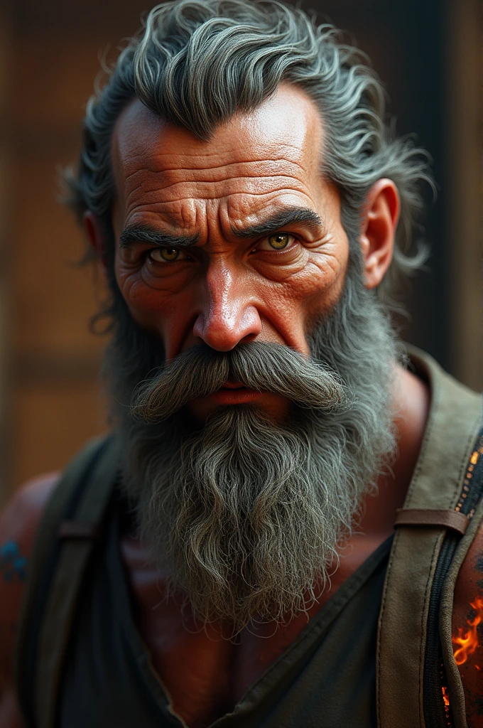 Spicy with beard
