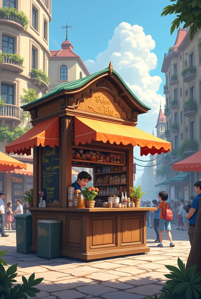 kiosk 
