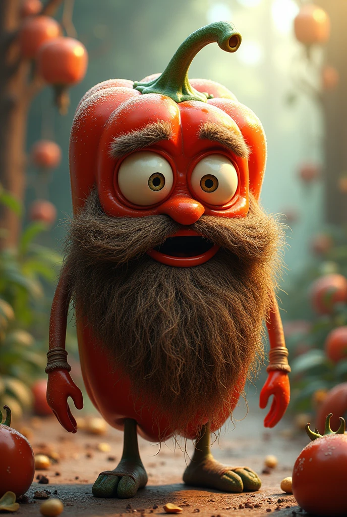 Peper loco with beard