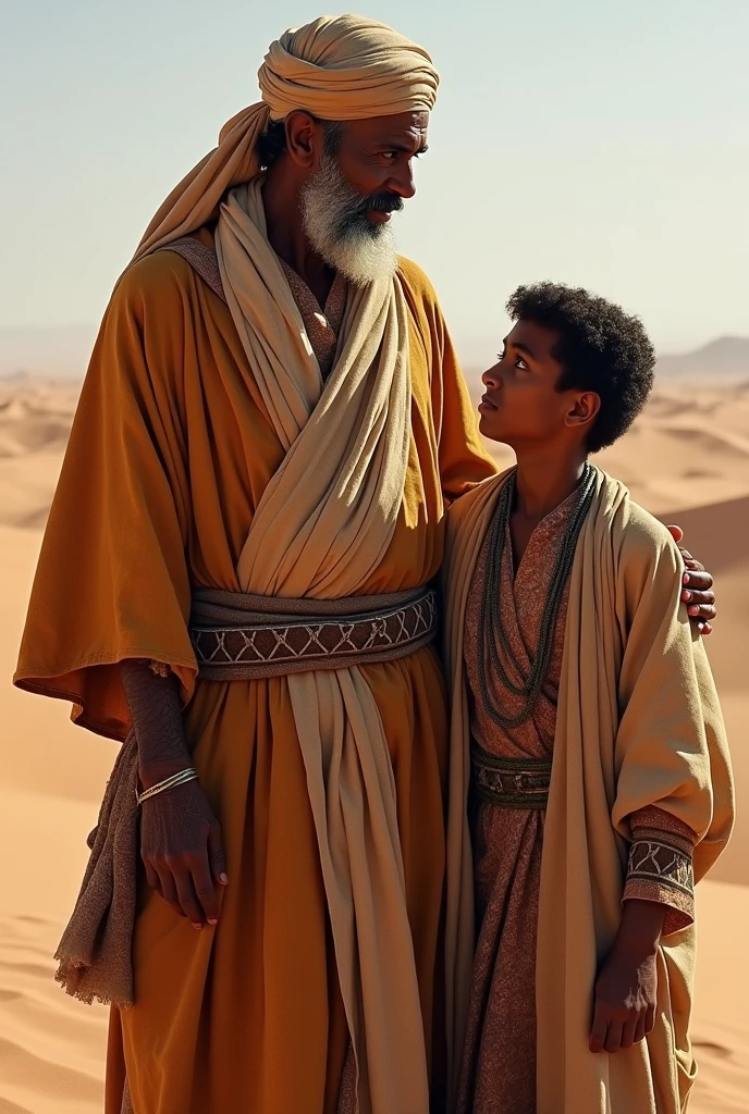 Sabon with his son