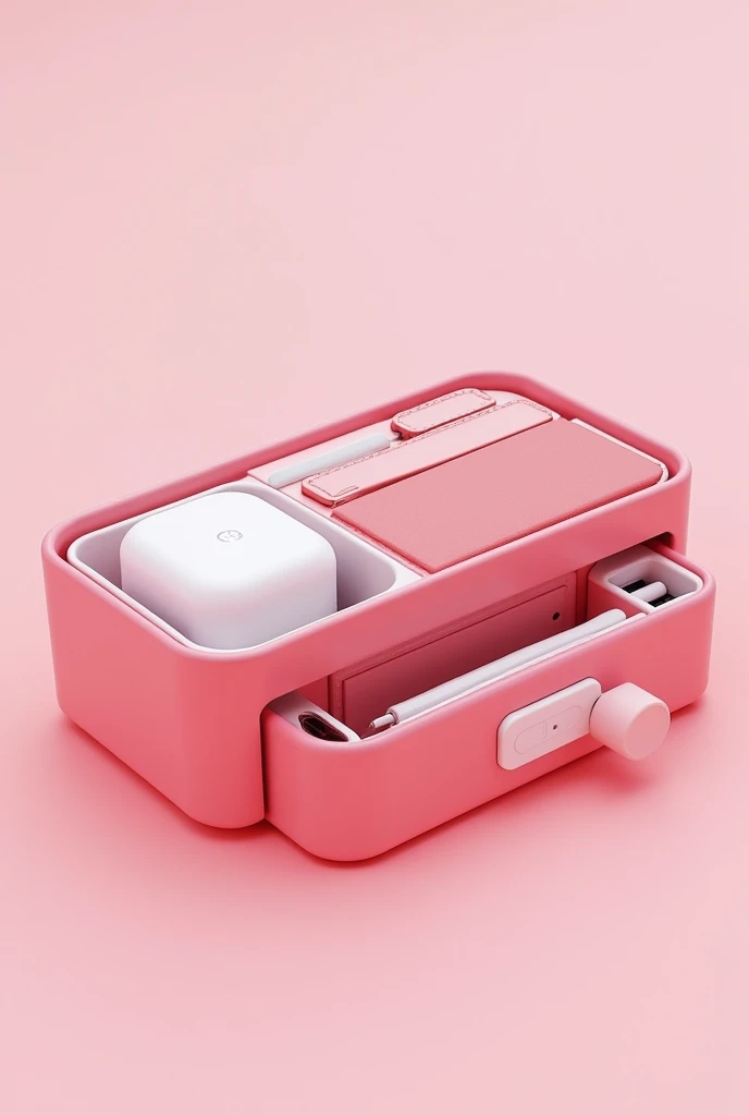 Pencil box powerbank pink


