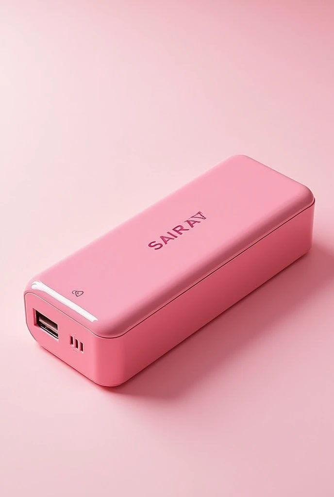 Pencil box powerbank pink


