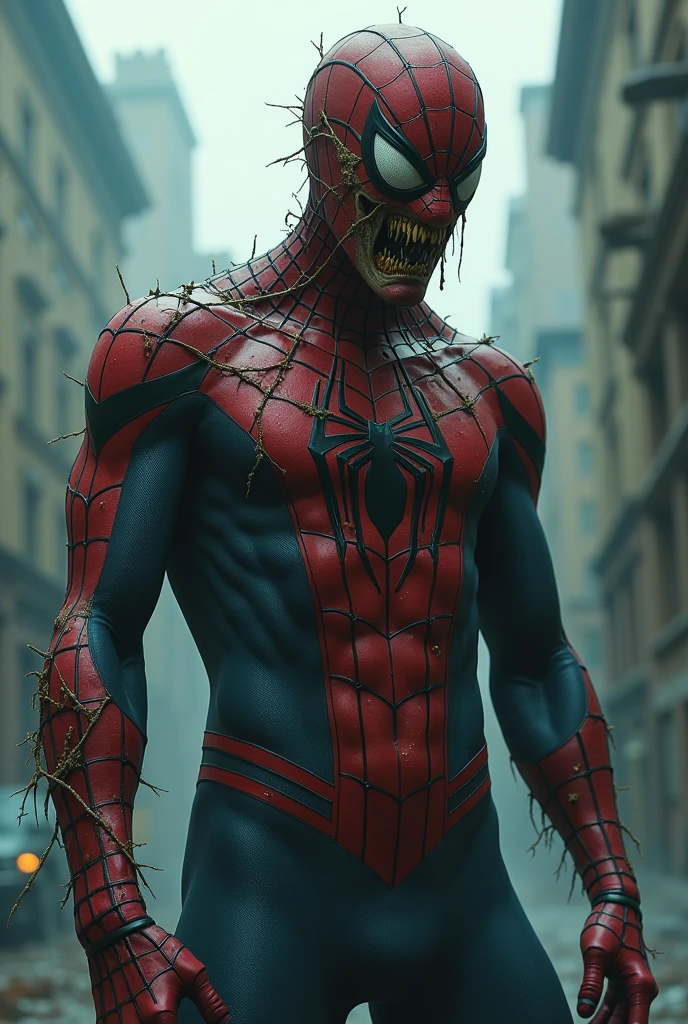 Spider-Man something touch of zombie