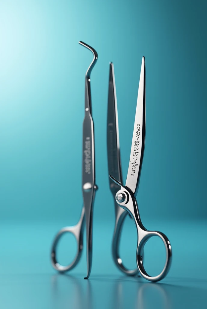 scalpel and needle