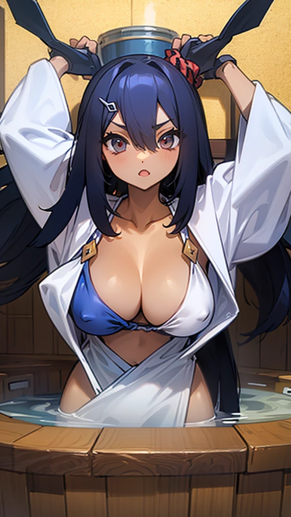 ((masterpiece))、(((Highest quality)))、hot spring、Swimwear、Erect nipples