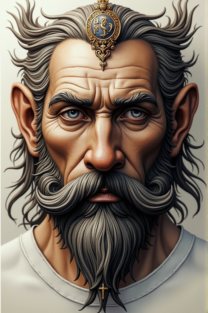 ((best quality)), ((masterpiece)), (detailed), perfect face.B S logo