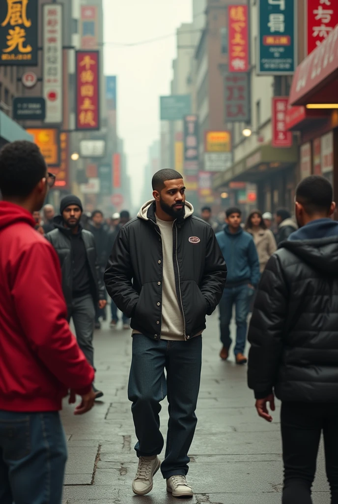Drake looks for some kids
