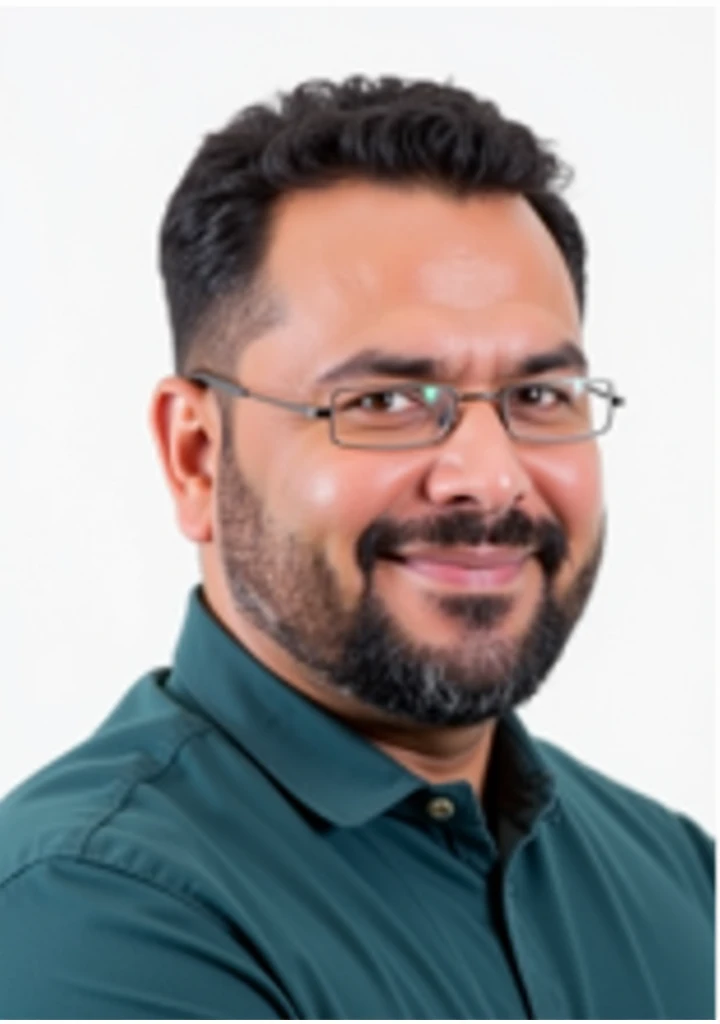 a close up ofa a man wearing a white shirt and glasses, 4, confident face