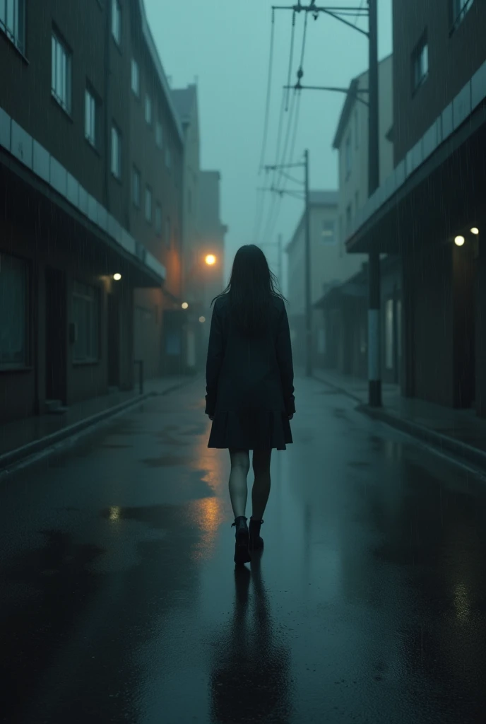 She disappeared on a rainy day.