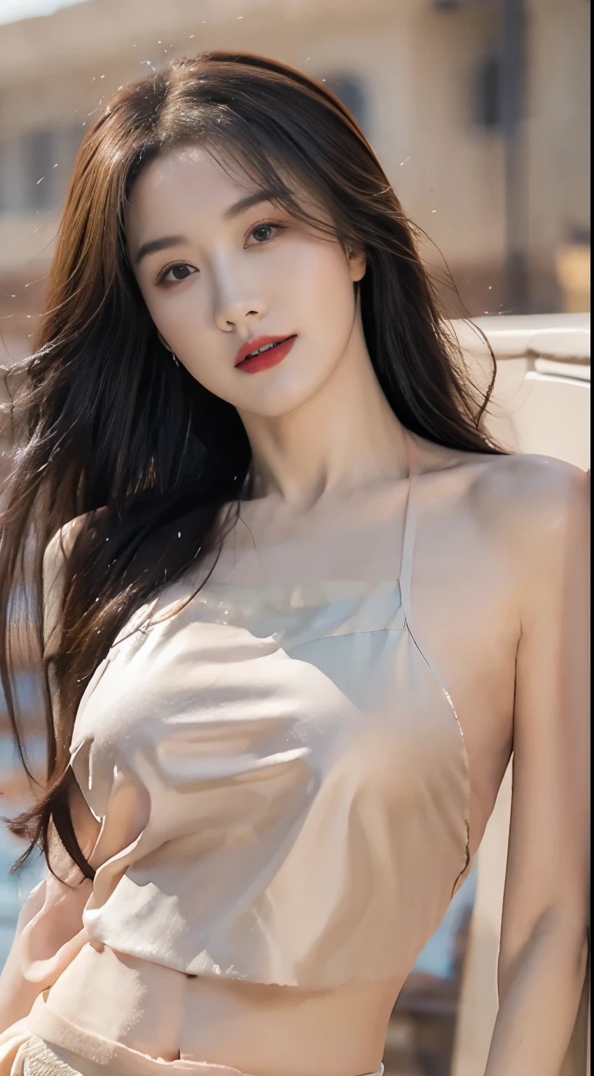 original photo，best quality），（lifelike，照片lifelike：1.3），best quality，Very detailed，masterpiece，超Detail level，illustration，1 girl，Dominant_Body，Large Breasts，Bigger breasts，Protruding nipples，Nipple protrusion，Black transparent lace，Slim waist，Tight abdomen，Sexy navel，细long双腿，Dynamic Angle，World Masters Theatre，messy_long_hair，best quality，Extremely detailed CG unified 8k wallpaper，，Astonishing，Light，lens_Flare，Dunhuang_style，Real People，Highly detailed face and skin texture, Exquisite eyes,Surrealism，超lifelike的照片，Very detailed CG unified 8k wallpaper，（masterpiece），（best quality），（Very detailed），（超lifelike的照片），（Best Character Detail：1.36），脸Dominant有Light, 灯Light，illustration, Very detailed，Detail level, high resolution, Very detailed, best quality, masterpiece