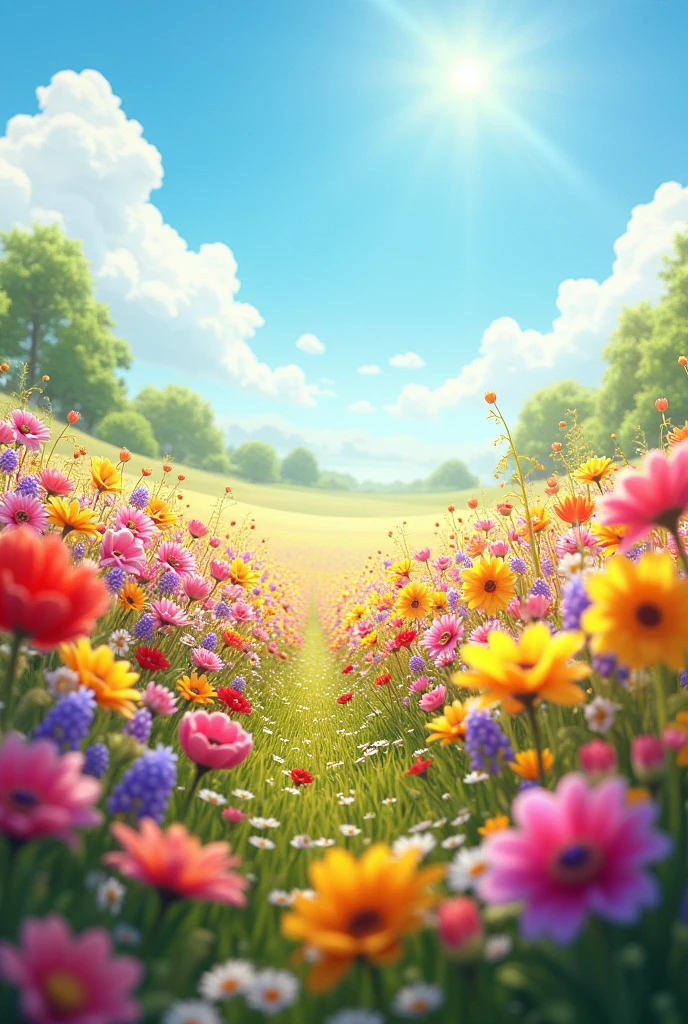 flower field