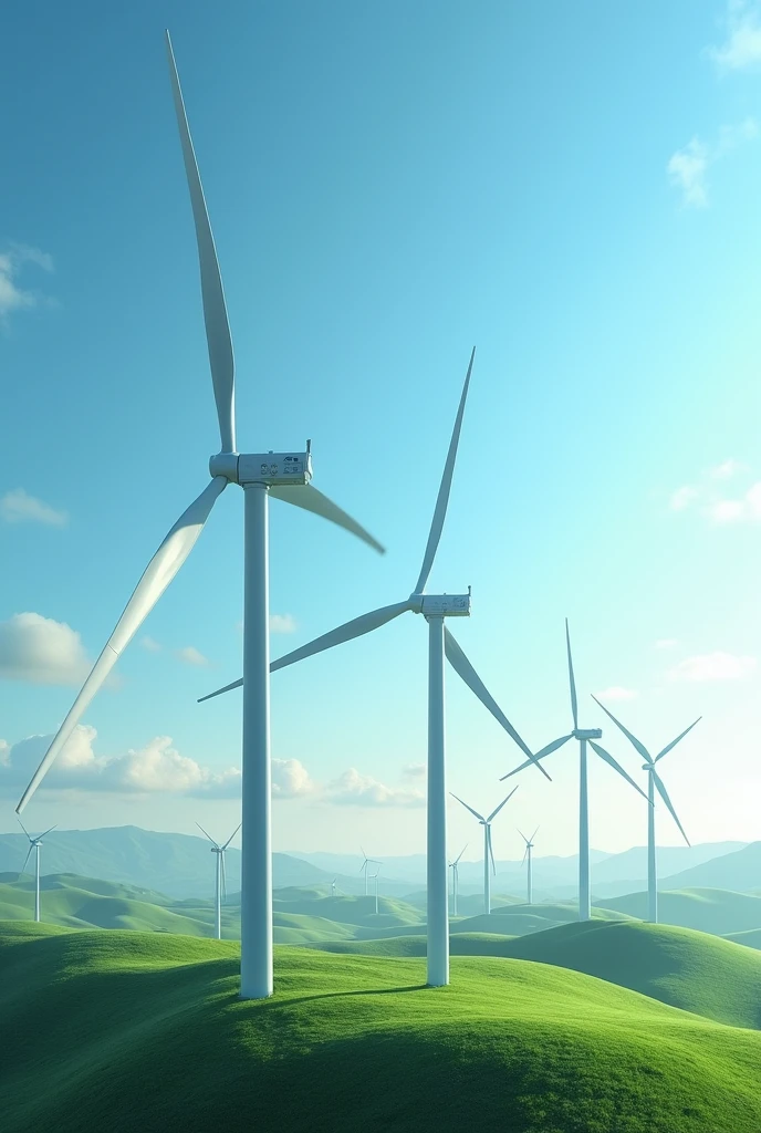 Add images representing wind power.