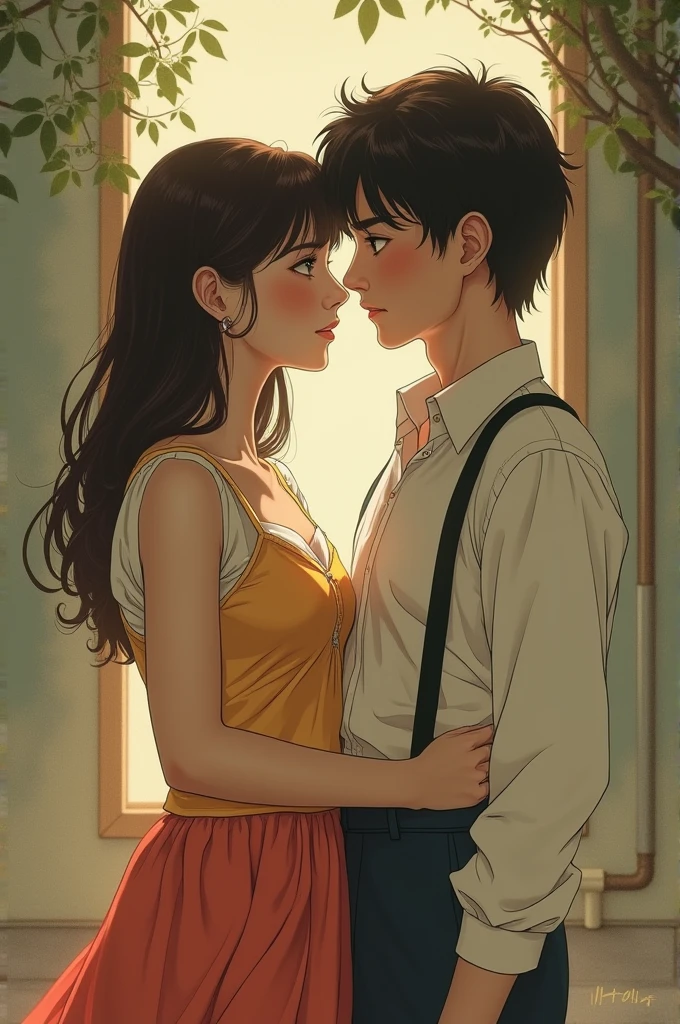 70’s Minako Yoshida loves her boyfriend so much that he actually hates him.