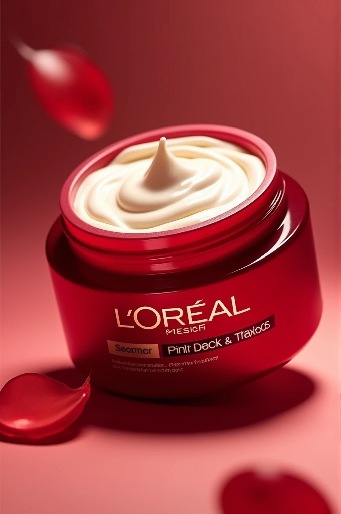 L brand red packaging hair mask&M's for hair hydration