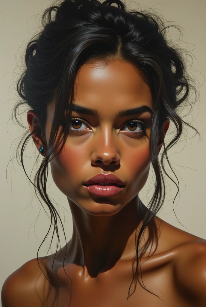 A not so pretty 3 Brazilian woman