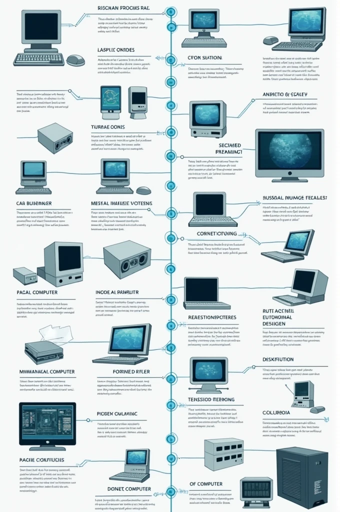 Activity 1: Create a visual timeline that showcases the important milestones and advancements in computer history. You can use posters, digital tools, or presentation software to create their timelines.