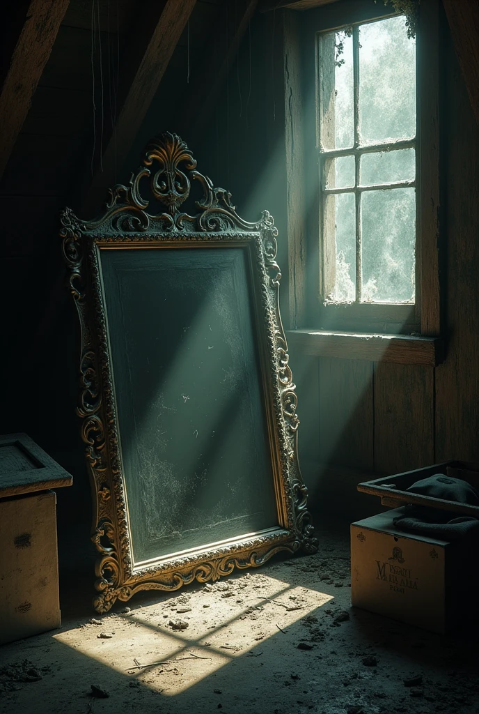 The Dusty Mirror in the Attic