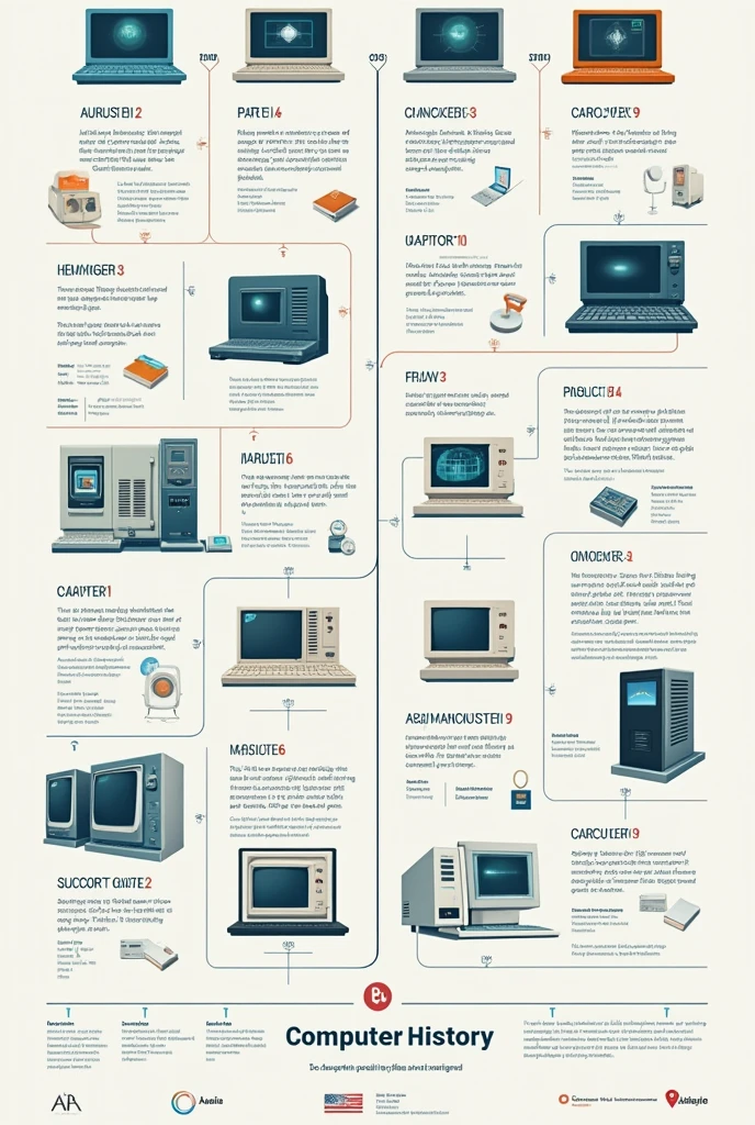 Activity 1: Create a visual timeline that showcases the important milestones and advancements in computer history. You can use posters, digital tools, or presentation software to create their timelines. In a simple way