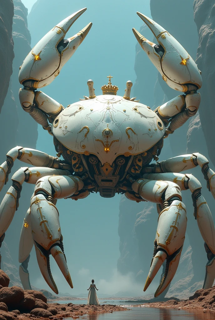 Mechanical Crab King,Inspire White Glint
