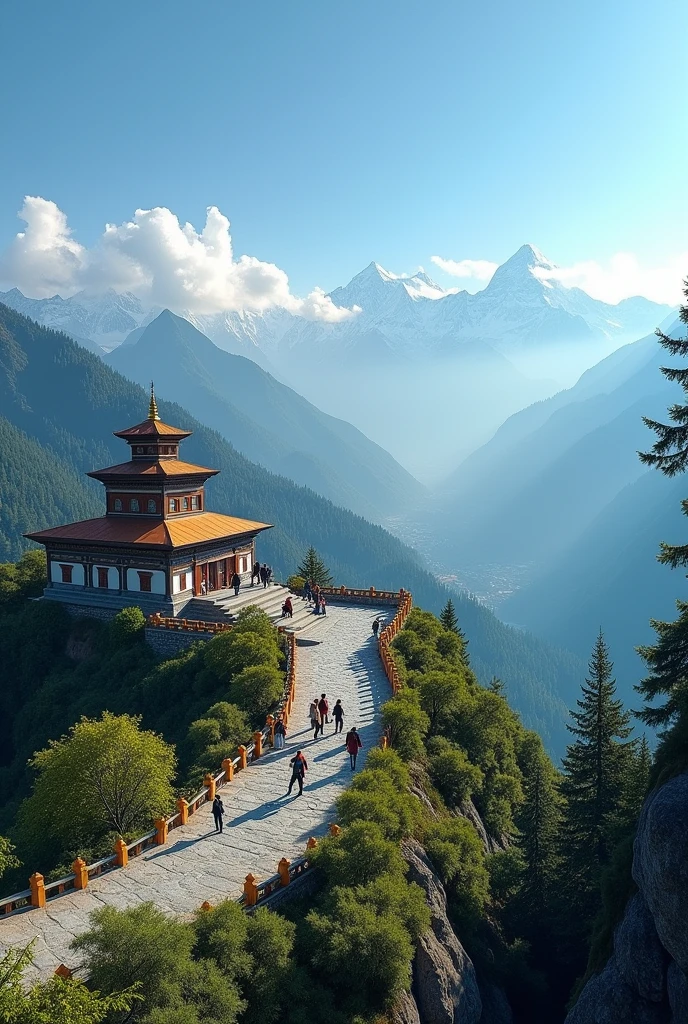 Chandragiri hill in nepal. We visited there. Need a thumbnail image