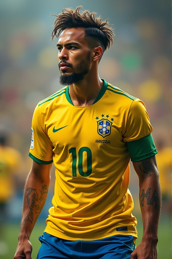 Neymar pumped up