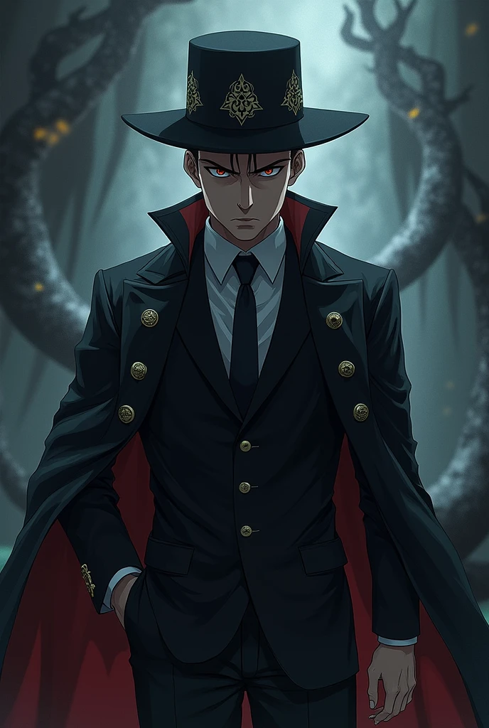 Image of the characters of jujutsu kaisen higuruma hiromi