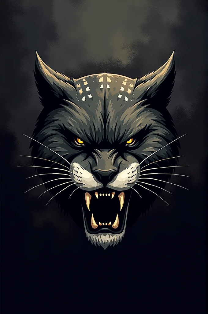 Create an image of the pumas team logo, with Spartan characteristics 