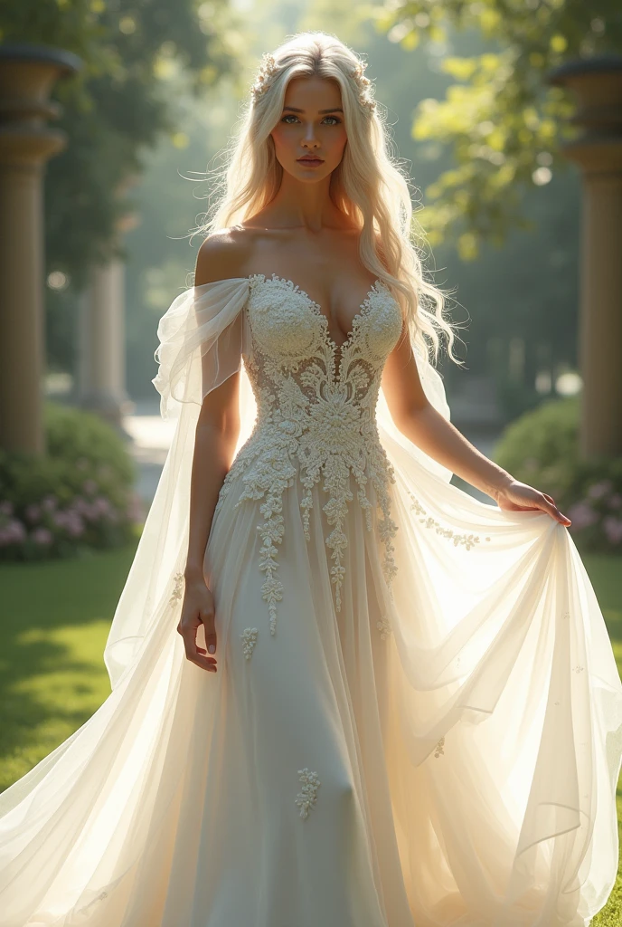 Vados, Beautiful woman, Wedding dress