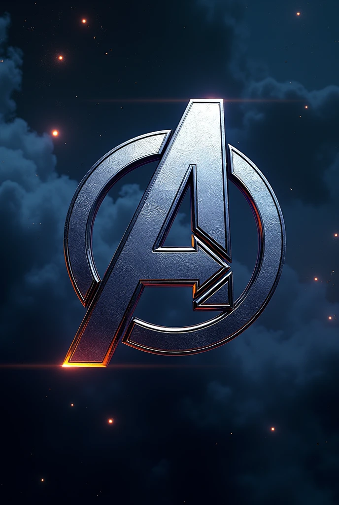 Avengers style logo that says bindz