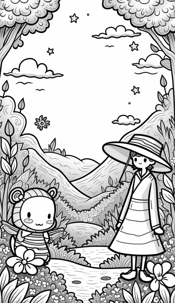 coloring page for kids