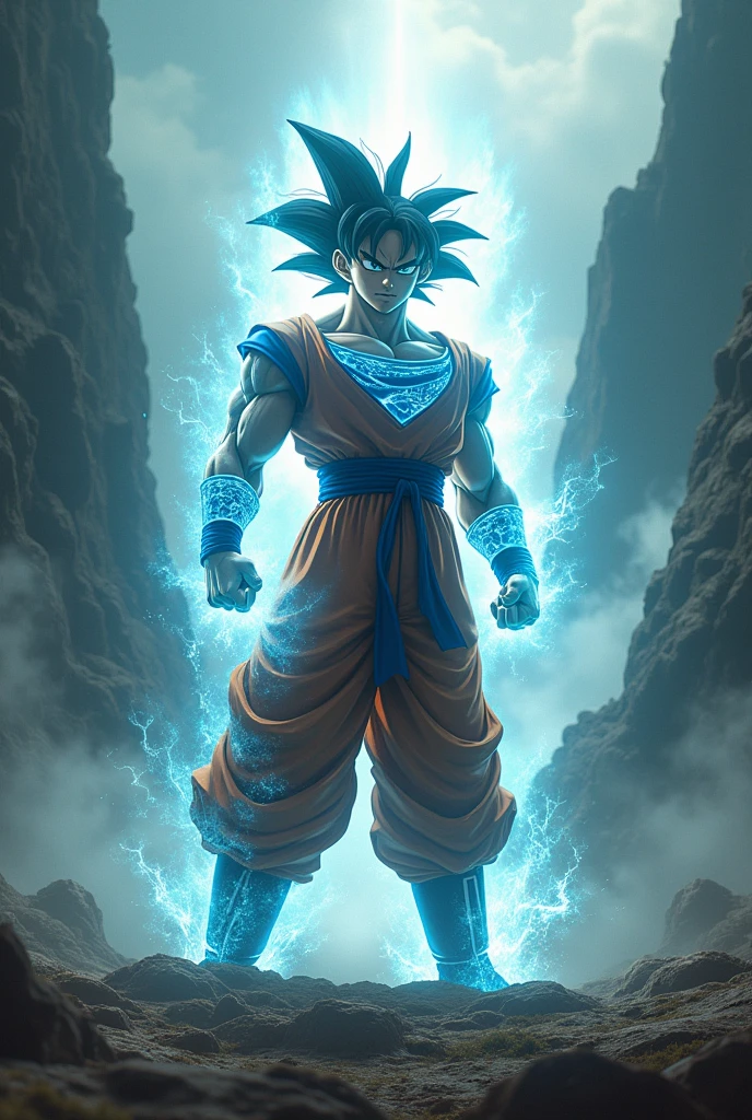 Goku ultra instinct, Cinematography, cinematic edges, epic scene