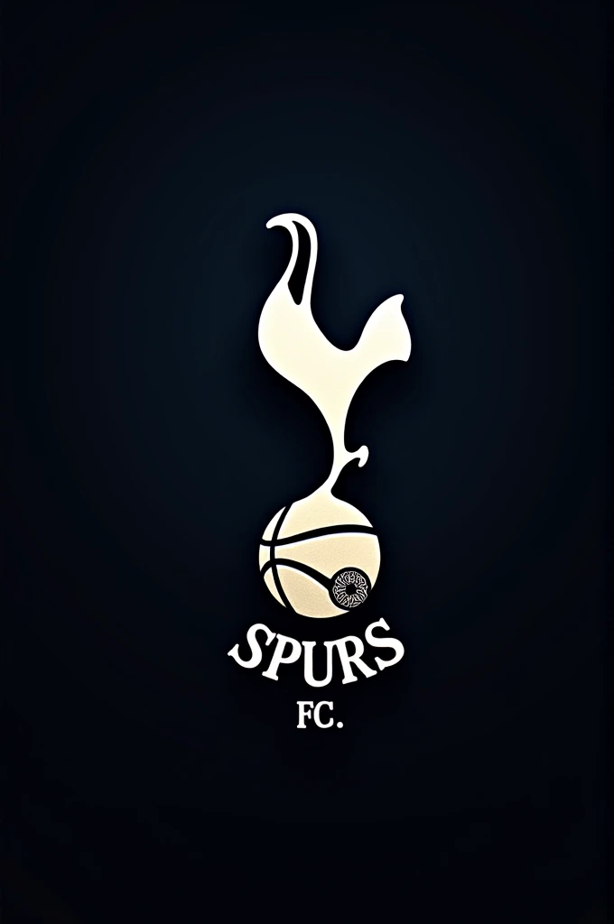 A football crest that says all Spurs fc and is familiar with Tottenham