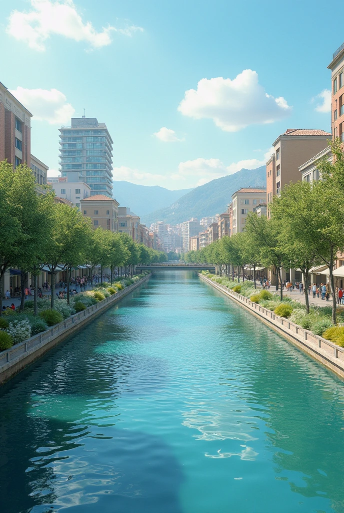 Sustainable water management in Barcelona, Spain