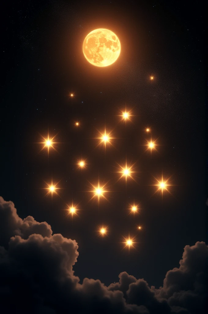11 stars and one sun