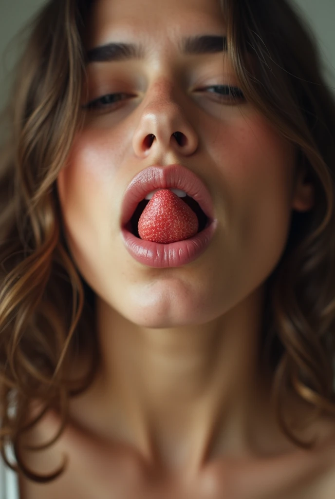 A woman sucking penis