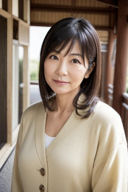 Japanese woman in her 50s: Photo-realistic image