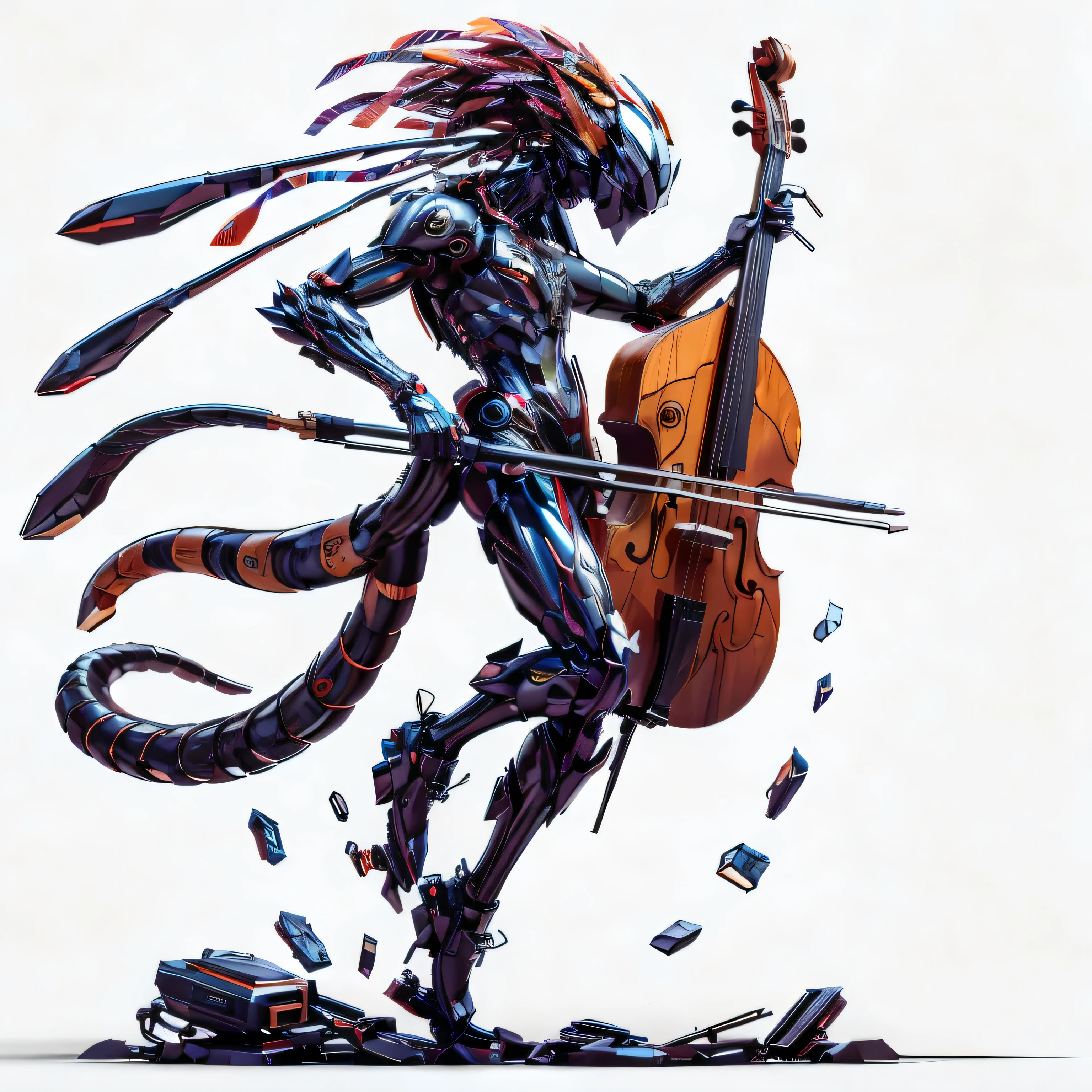 creative variations of this image in hyper realistic 3d art