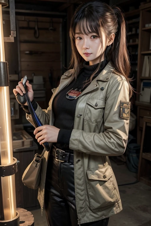 Big Tits,Big Ass,

Fantasy engineer (Fantasy Engineer)

Appearance:
Fantasy engineerは、They have the talent to manipulate machinery and magical technology、Curious and intelligent person。She often works on battlefields and workshops、実用的で機能的なclothingをしており、そのAppearanceは知的でありながらもタフさを感じさせます。Her hair is、They are often gathered together so as not to interfere with work、Colors are common brown and red、Sometimes they are a little dirty with steam and oil。Eyes are full of shining curiosity、It gives a feeling of sharpness in pursuit of new discoveries。For the skin、Small scratches and oil stains from work、Tells a story of her diligence。

clothing:
機関士のclothingは、Designed to be easy to work with。Usually、They wear sturdy leather jackets and pants、It has many pockets。These pockets contain、Mr.々Tools and parts are stored in、They can be taken out immediately during work。Jackets may have magical engines and small gears built in、Mechanical decorations are applied。A tool belt is wrapped around her waist、Hammers and spanners、Tools such as drivers are hanging。Boots are sturdy and waterproof, and、Designed to withstand any environment。

accessories:
機関士のaccessoriesは、Many are designed for practicality、Especially goggles are her trademark。These goggles are、Equipped with multiple lenses、Mr.々It is designed to ensure visibility under any circumstances。moreover、In her ears、Small magical communication devices and、They have ear protectors to block out noise during work。Also、In her arms、Gauntlets that can store tools are equipped、They may make a clattering sound every time they move their arms。

arms:
The engineer usually、戦闘用のarmsよりも、They use work tools, but、They can be used effectively even in combat。Her special wrench and hammer、Enchanted to amplify magical power、It deals a powerful blow even to enemies。moreover、She carries a portable steam gun and、They carry a small cannon that fires magical energy、In an emergency, they are used to repel enemies。Also、Small golems she repaired and assembled、They also use mechanical creatures to support combat.。

Pause:
機関士のPauseは、Busy with their work, or、Often depicted proudly showing off completed devices。for example、She checks her new inventions with her goggles raised、The typical figure is walking with a large wrench on her shoulder。Also、She is riding her self-made mechanical weapon、They are also seen running around the battlefield while operating a small drone。In the background、Steam-filled workshop, or、Mechanical fortress、A city where magical technology is developed is depicted、The characteristics of her profession are emphasized。

このFantasy engineerは、Using mechanical and magical technology、A character who demonstrates their talents on the battlefield and in adventures。Her inventions and mechanical weapons are、A reliable existence for comrades、A troublesome threat to the enemy。