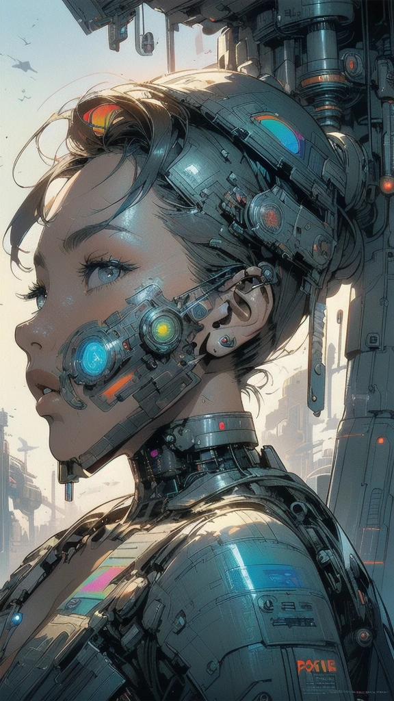 (((masterpiece, highest quality))),(((solo:1.2))),(((1girl:1.2))),32k wallpaper, very detailed, poster, vintage science fiction,(((((geometric cinematic movie poster))))), ((((bauhaus)))),(((abstract))),((((mid century modern)))),(((((portfolio))))),(((((Close-up))))),(((((bust up))))),((((more various angle)))),(((highlight))),(((complete. detailed face))),(((Extremely talented))),(((most complecated machine))),(((Overall colorfully))),((((((Absolutely simple background)))))),(((((detailed futuristic machine))))),(((Cleavage))),(((marvel super heroes)))