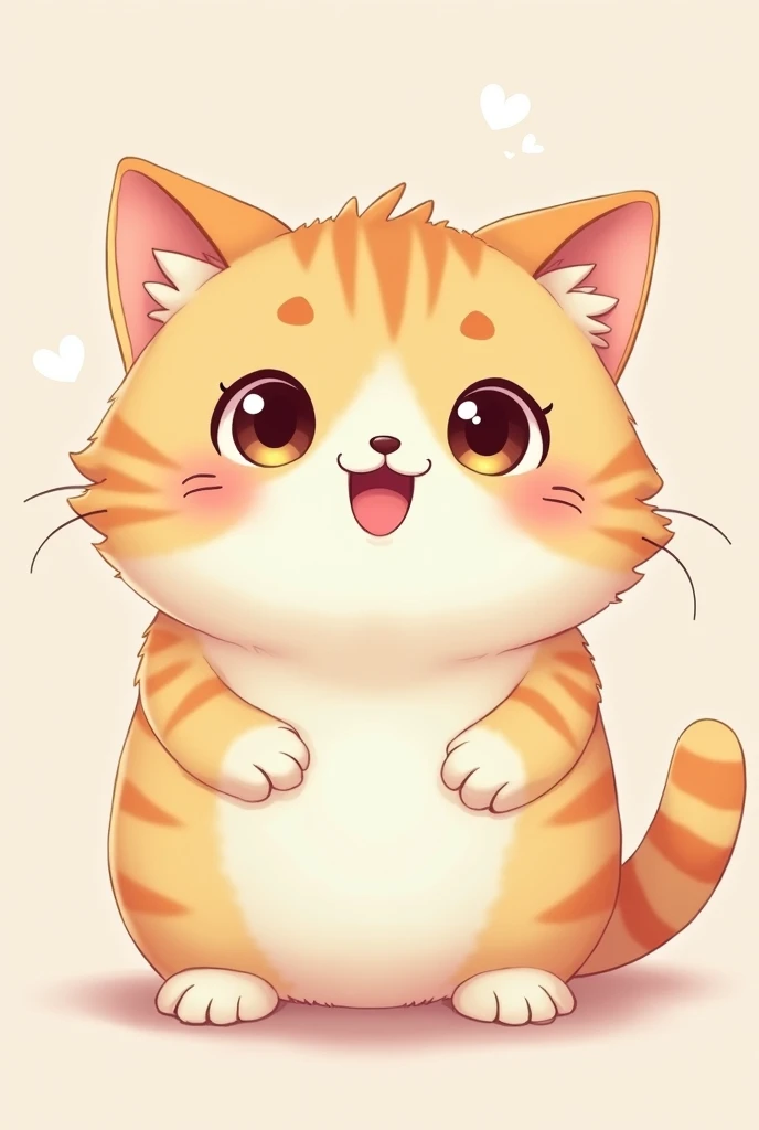 Cute cat saying uwu
