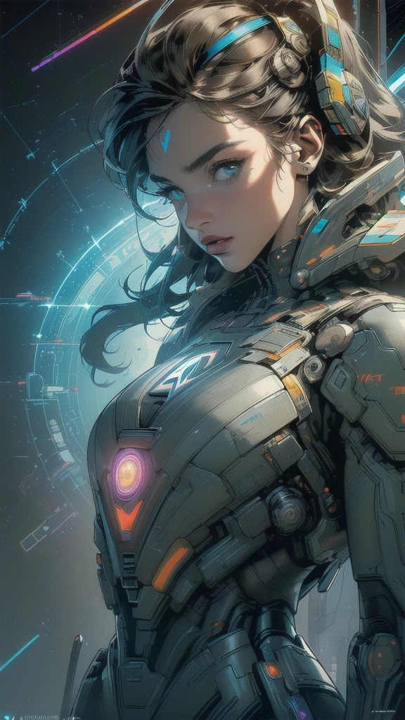 ((Best quality)), ((masterpiece)), (highly detailed:1.3), 3D,Shitu-mecha, beautiful cyberpunk women with her mecha in the ruins of city from a forgoten war, ancient technology,HDR (High Dynamic Range),Ray Tracing,NVIDIA RTX,Super-Resolution,Unreal 5,Subsurface scattering,PBR Texturing,Post-processing,Anisotropic Filtering,Depth-of-field,Maximum clarity and sharpness,Multi-layered textures,Albedo and Specular maps,Surface shading,Accurate simulation of light-material interaction,Perfect proportions,Octane Render,Two-tone lighting,Low ISO,White balance,Rule of thirds,Wide aperature,8K RAW,Efficient Sub-Pixel,sub-pixel convolution,luminescent particles,light scattering,Tyndall effect --auto --s2