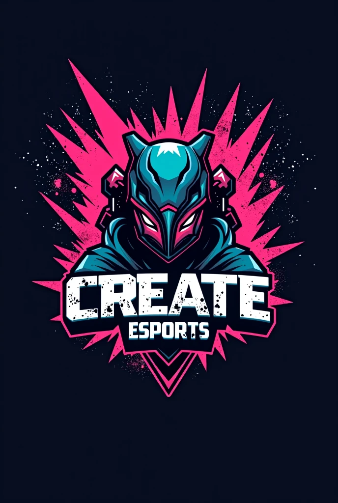 create a logo for an e-sports team with designs based on young Brazilian peripherals, try to combine this street style of the favelas with the gamer side. The name of the team is "Create eSports". 
