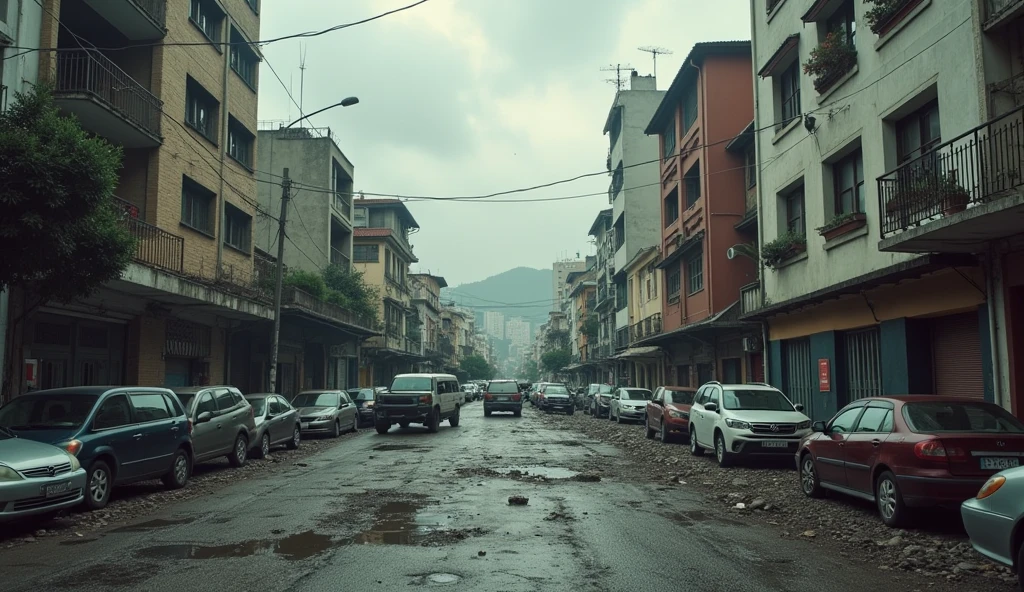 City of Rio de Janeiro in chaos
