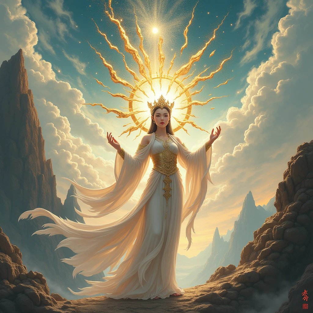 Chinese Mythology,Nuwa Patches the Sky
