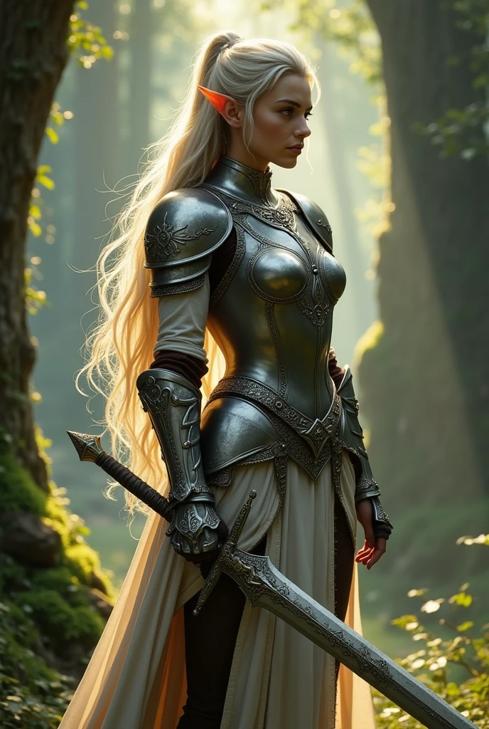 Female elf knight