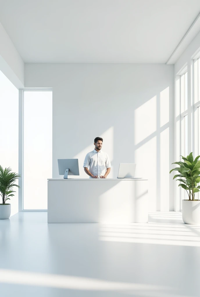 white office. Selling streaming accounts like instagram, tik tok and more, facebook, Twitter
