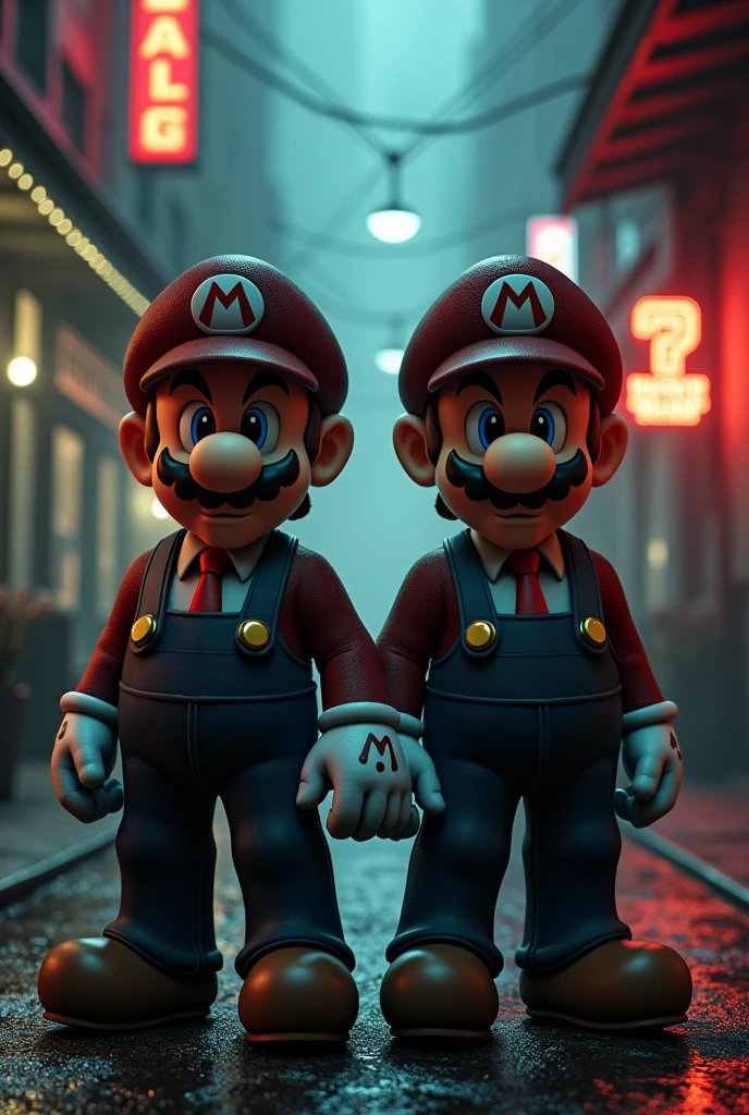 mario bros gangster