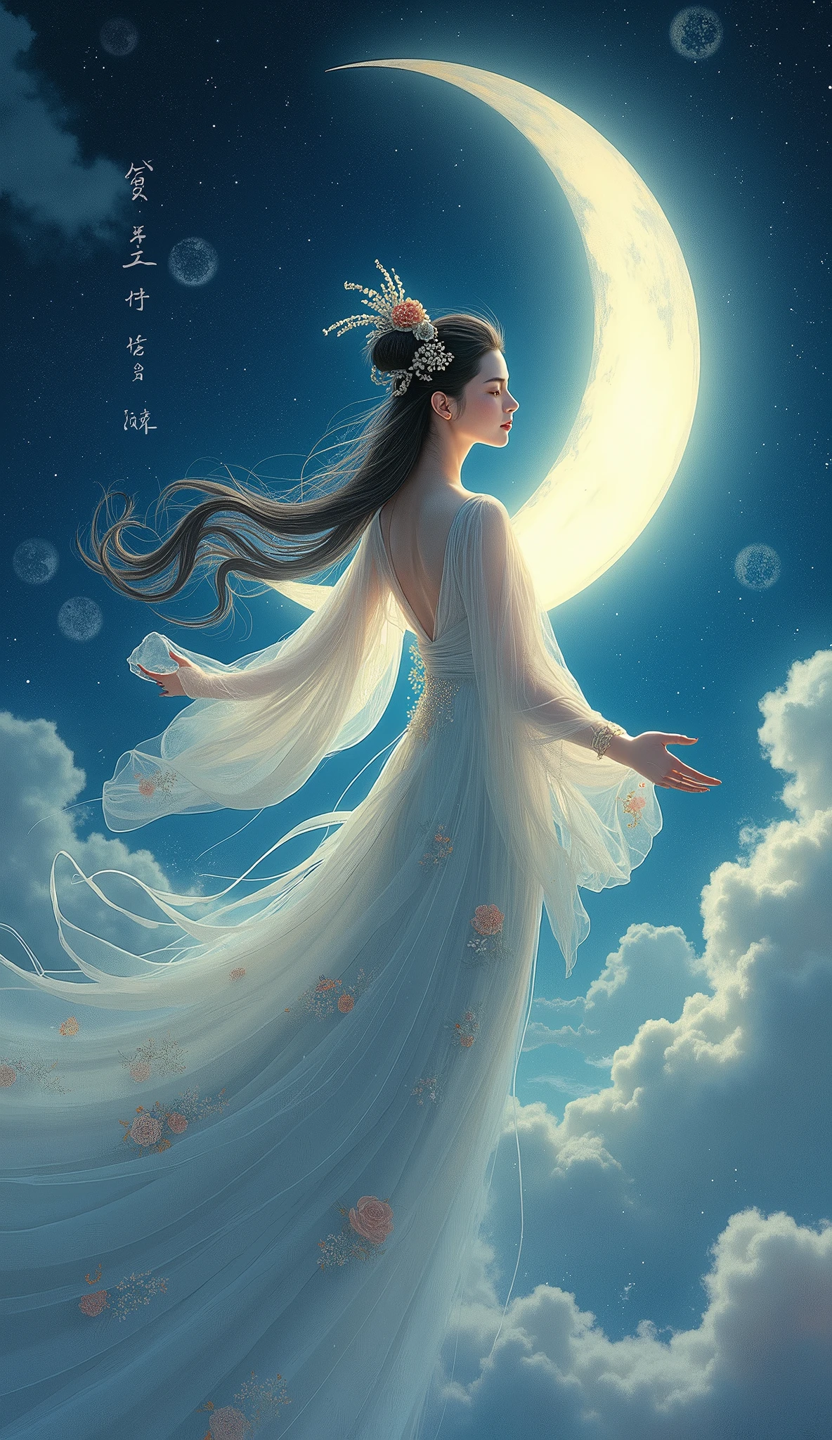 、 Chang&#39;e flies to the moon、