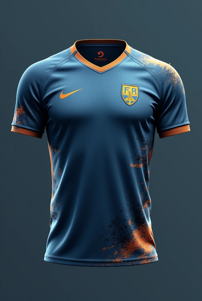 Create an image of a football shirt for the Petroleum Engineering course, with few details